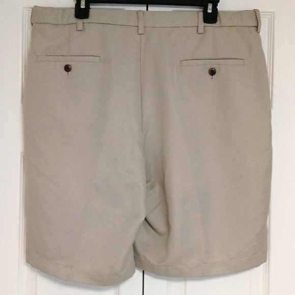 Haggar Mens Shorts 36 Khaki - Picture 3 of 14